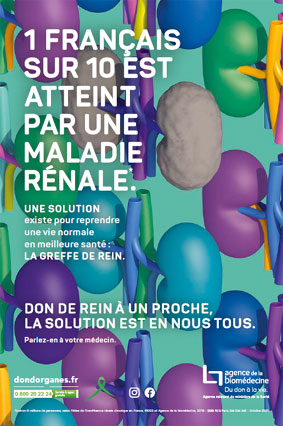 Affiche 2021 – 1 Francais sur 10 est atteint par une maladie renale-jpg
